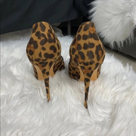 FSJ leopard print heels 9/10 - Picture 2 of 3